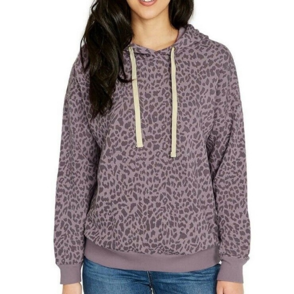 Buffalo David Bitton Leopard Print Hoodie